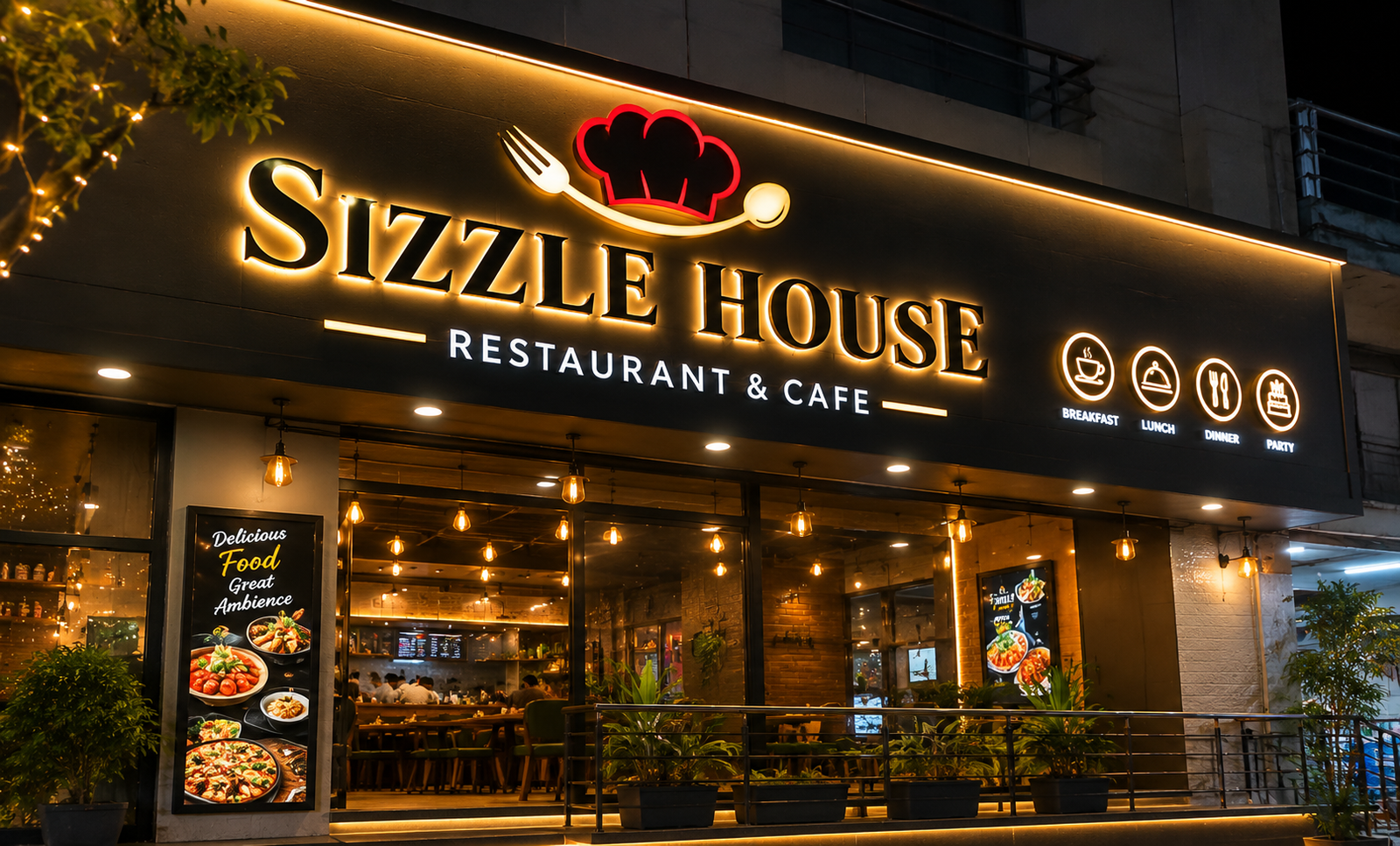 Custom signage solution